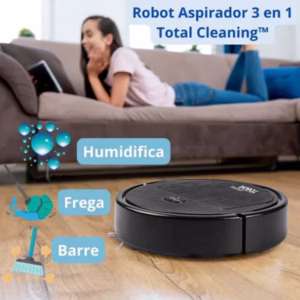 Aspiradora Robot 3 en 1 Limpieza